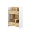 policovy regal bed concept bc 26 biela dub artisan1