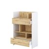 policovy regal bed concept bc 26 biela dub artisan2