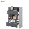 policovy regal bed concept bc 26 siva grafit