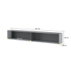 polica bed concept bc 30 siva grafit rozmery