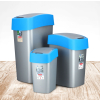 odpadkovy kos flip bin 25l strieborna modra1