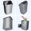 prakticky odpadkovy kos click it 15l strieborna grafit2