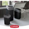 odpadkovy kos flip bin 25l cierna strieborna4