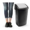 Swing Bin čierna sivý
