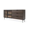 NAIRE dub dunin komoda 181 2D3S tmava