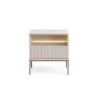 INTENSO cashmere nocny stolik s led