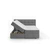 moderna boxspring postel alpina 160x200cm s uloznym priestorom otvaranie zboku
