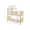 montessori poschodova postel kacper 90x190cm biela b borovica