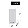 horná skrinka Avellino W2 30 rozmery