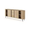 LOVLI komoda 196cm cremona otvorena