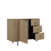 VAOLIA dub cremona komoda 3S otvorena