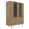 VAOLIA dub cremona vitrina 2F2S bok