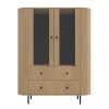 VAOLIA dub cremona vitrina 2F2S pekna
