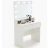 LENA toaletny stolik biely pho2282 s led