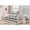 biela postel classic lc1 so zasuvkou