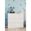 BABYDREAMS komoda biela matna