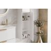 zavesna skrinka aster white 80 30 1d v kupelni otvorena