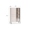 ABEREN cashmere vitrina 01 rozmer