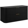 kupelnova skrinka elegance black 100 cm