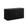kupelnova skrinka elegance black 100 cm ma dve zasuvky