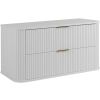 kupelnova skrinka pod umyvadlo elegance white 100 cm oble hrany
