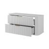 kupelnova skrinka pod umyvadlo elegance white 100 cm otvorene zasuvky s uchytkami