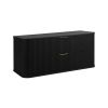 kupelnova skrinka elegance black 120 cm