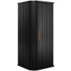 zavesna skrinka do kupelne elegance black 79