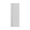 zavesna skrinka elegance white 79 biela s dvierkami