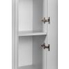 vysoka kupelnova skrinka elegance 139 biela detail