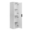 vysoka kupelnova skrinka elegance 139 biela ottvorena