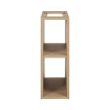 kupelnovy regal simple r20 svetly dub spredu