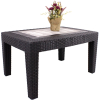 FLONE zahradny set grafit stol