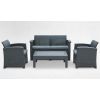 LORES zahradny set antracit