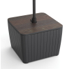 ZION DECO box walnut grafit kvalitny