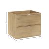 Kupelnova skrinka pod umyvadlo 60 CM Terra Cremona rozmery