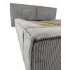 dizajnova manzelska postel maxon siva detail boky