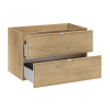 Kupelnova skrinka pod umyvadlo 80 CM Terra Cremona otvorene zasuvky