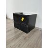 DELAY cierna skrinka 60cm moderna