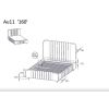 AUNERA postel 160x200 rozmery