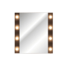 led zrkadlo dorothy ristretto 84 80 cm 2