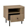 VAOLIA dub cremona nocny stolik 801 otvorena zasuvka
