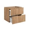 moderna skrinka pod umyvadlo slim dub craft 60 cm otvorene zasuvky