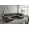moderna sedacka v tvare u horizonte castel 93 siva