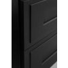 kupelnova skrinka pod umyvadlo classic cierna 60 cm detail zasuvky