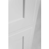 vysoka skrinka do kupelne classic biela detail frezovane dvierka