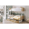 detska poschodova postel moritz 120x200cm dub biela