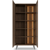MAARO vitrina 2d s led otvorena