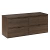Kúpeľňová skrinka s doskou TERRA VILLA 120 cm