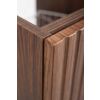 zavesna kupelnova skrinka flow 1d dub orech s kosom detail dvierka